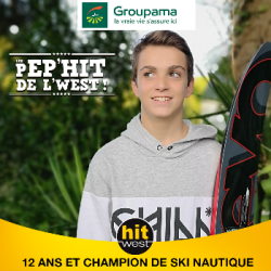 12 ANS ET DEJA CHAMPION DE SKI NAUTIQUE !