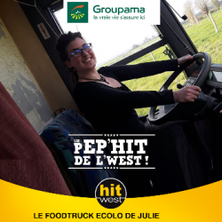 Julie et le foodtruck 100% ecolo !